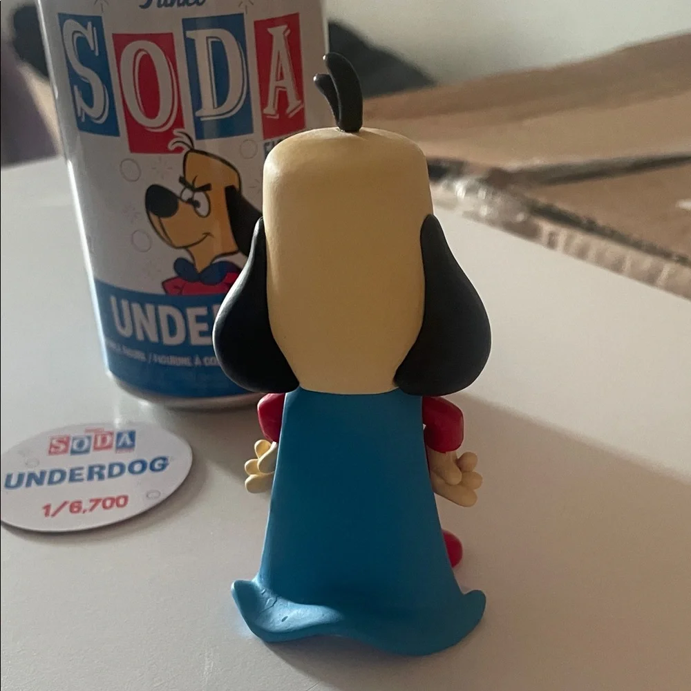 Funko Soda Underdog Figure in Red and Blue